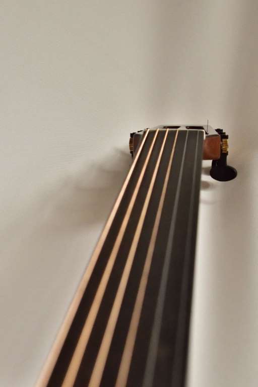 Fretless ebony fingerboard  